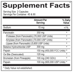 ORTHO DIGESTZYME 90 CT