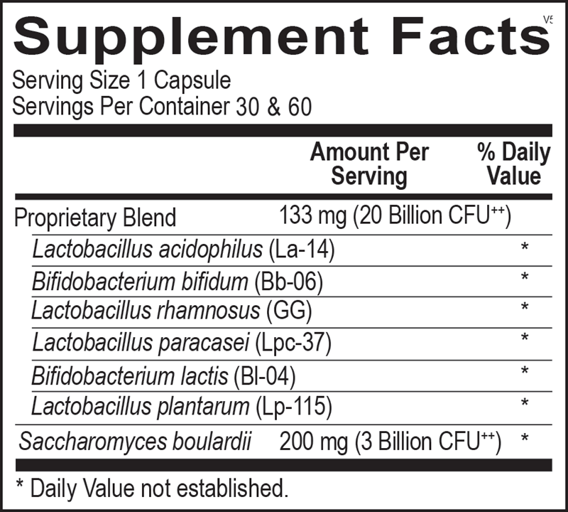 ORTHO BIOTIC 30 CT