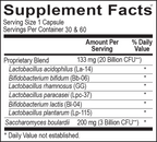 ORTHO BIOTIC 30 CT
